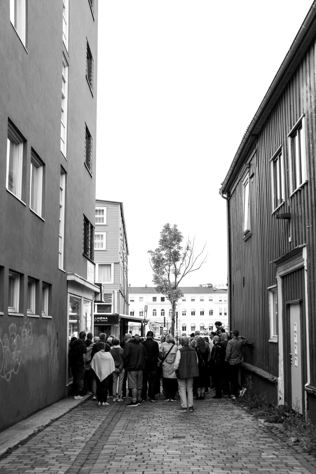Smug i Trondheim sentrum